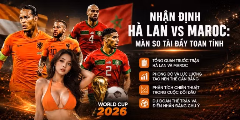 Hà Lan VS Maroc